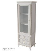 Caprigo Пенал ALBION 60 см, белыя, эмаль