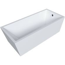 Grossman Отдельностоящая ванна 180x80 см, белая GR-2021