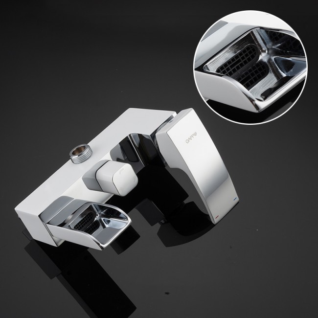 Приобрести gappo душевая система g2407-30 с изливом, хром 94941