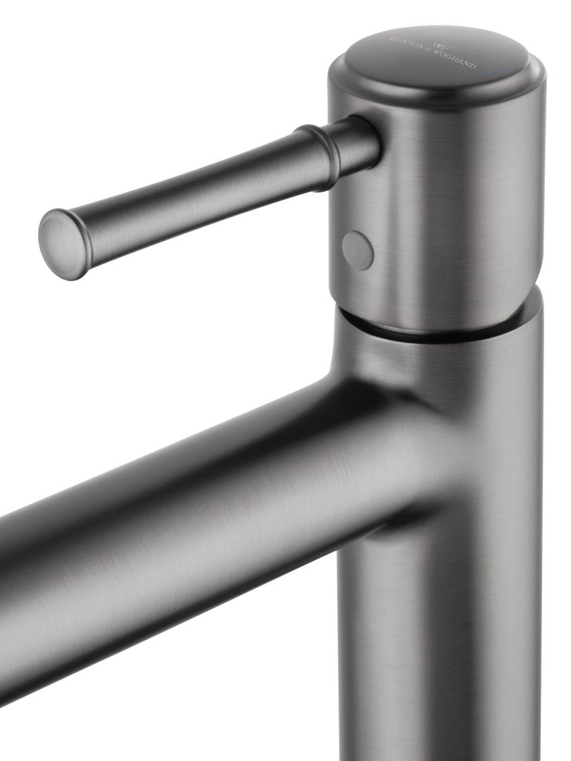 Приобрести смеситель для раковины высокий wonzon & woghand tor, темный графит (ww-88019073-bgm)