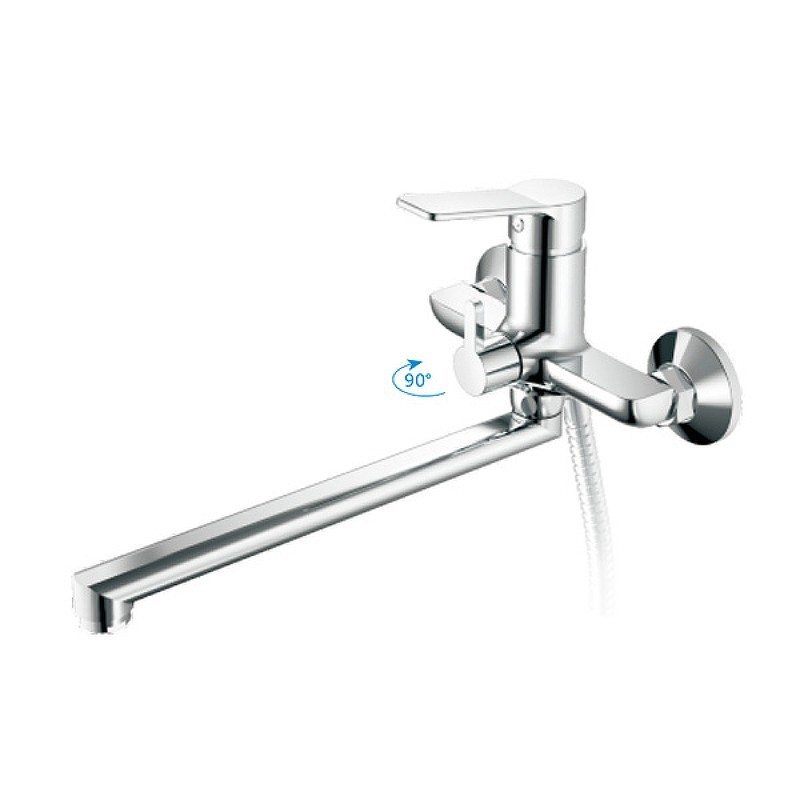 Приобрести haiba смеситель для ванны 230мм, хром hb-22559