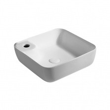 Azario Раковина накладная 43х43 см, белая AZ41267