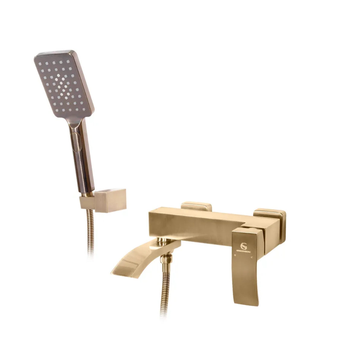 Приобрести grocenberg смеситель для ванны, бронза gb8007br