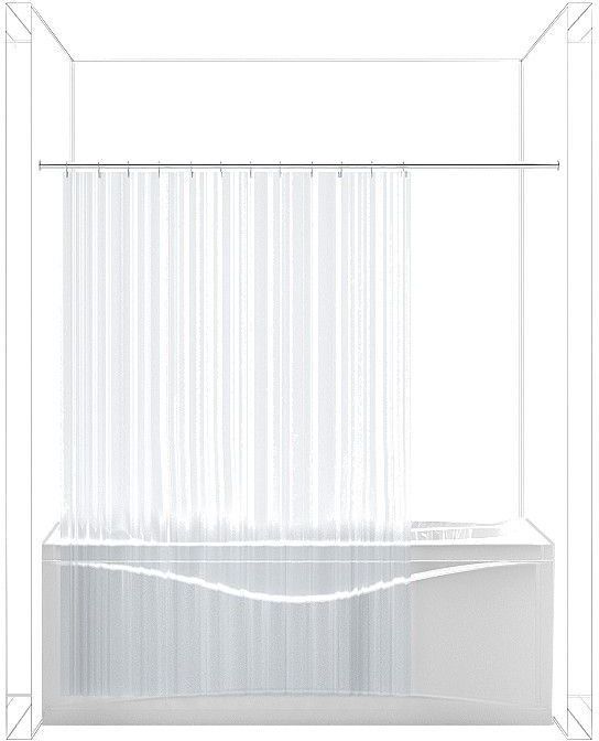 Приобрести aquanet карниз для ванны прямой 190 см