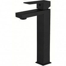 HAIBA Смеситель для раковины 315мм, высокий, черный матовый HB-11803-7