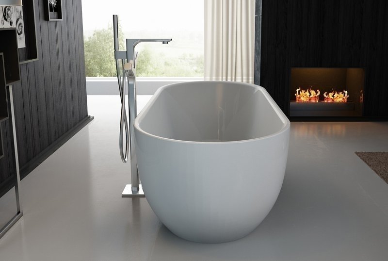 Приобрести ванна акриловая отдельностоящая belbagno 170х80 см, bb70-1700