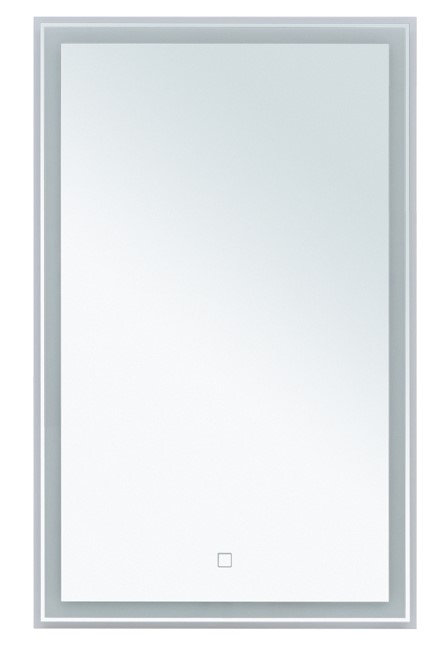 Приобрести aquanet зеркало nova lite 50 см, led подсветка, белое
