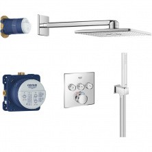 Душевая система Grohe Grohtherm SmartControl 34706000 с термостатом.