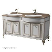 Caprigo Тумба с раковиной FRESCO 160 см, кремовая, эмаль