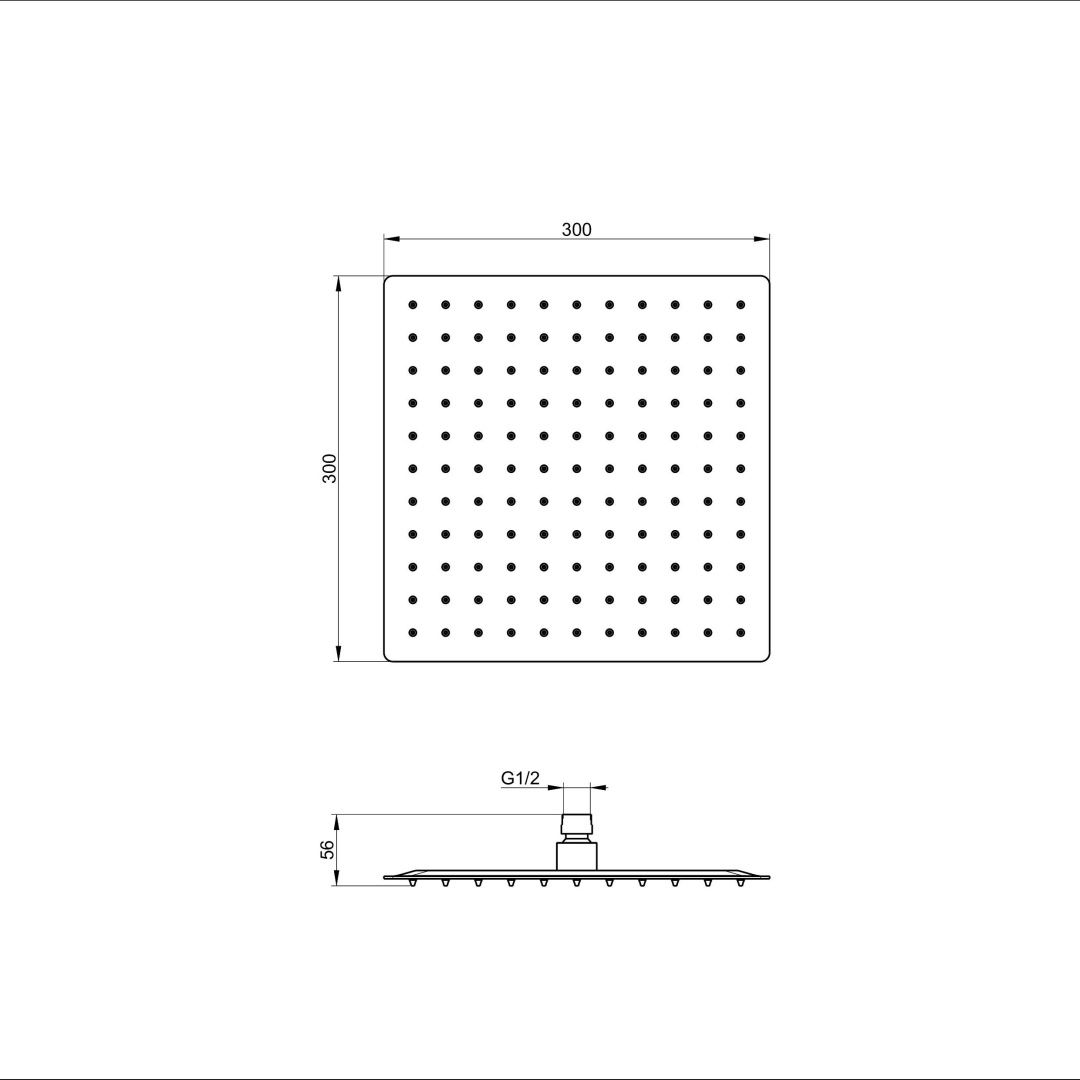 Приобрести верхний душ wonzon & woghand, брашированный никель (ww-88dp02-bn)