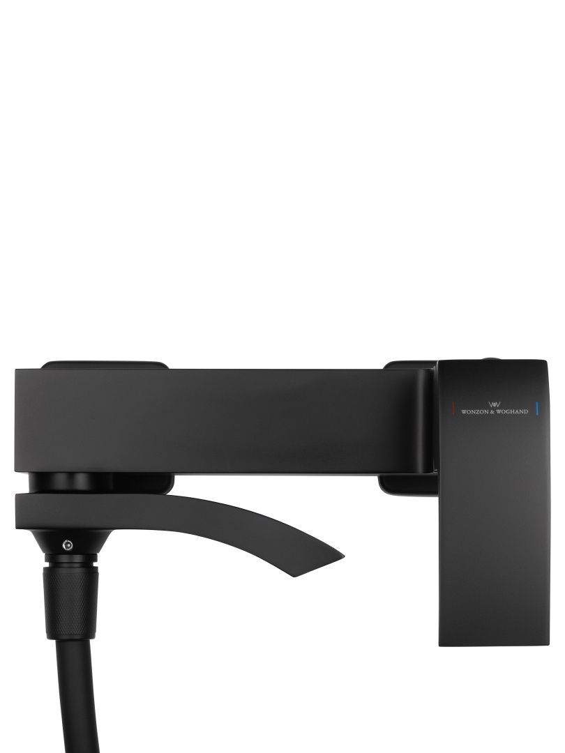 Приобрести смеситель для ванны с душем wonzon & woghand fit, черный матовый (ww-88639009-mb)