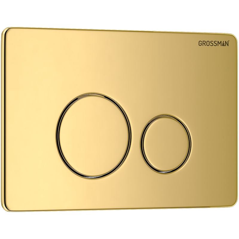 Приобрести grossman клавиша смыва style, глянцевое золото 700.k31.05.30m.30m