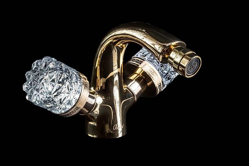Приобрести boheme смеситель для биде crystal, золото\кристаллы 296-crst
