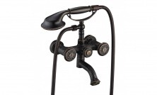 LEMARK Смеситель для ванны Jasmine, черная бронза LM6614ORB