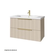 Caprigo Тумба с раковиной RAIN 90 см, кремовая, эмаль