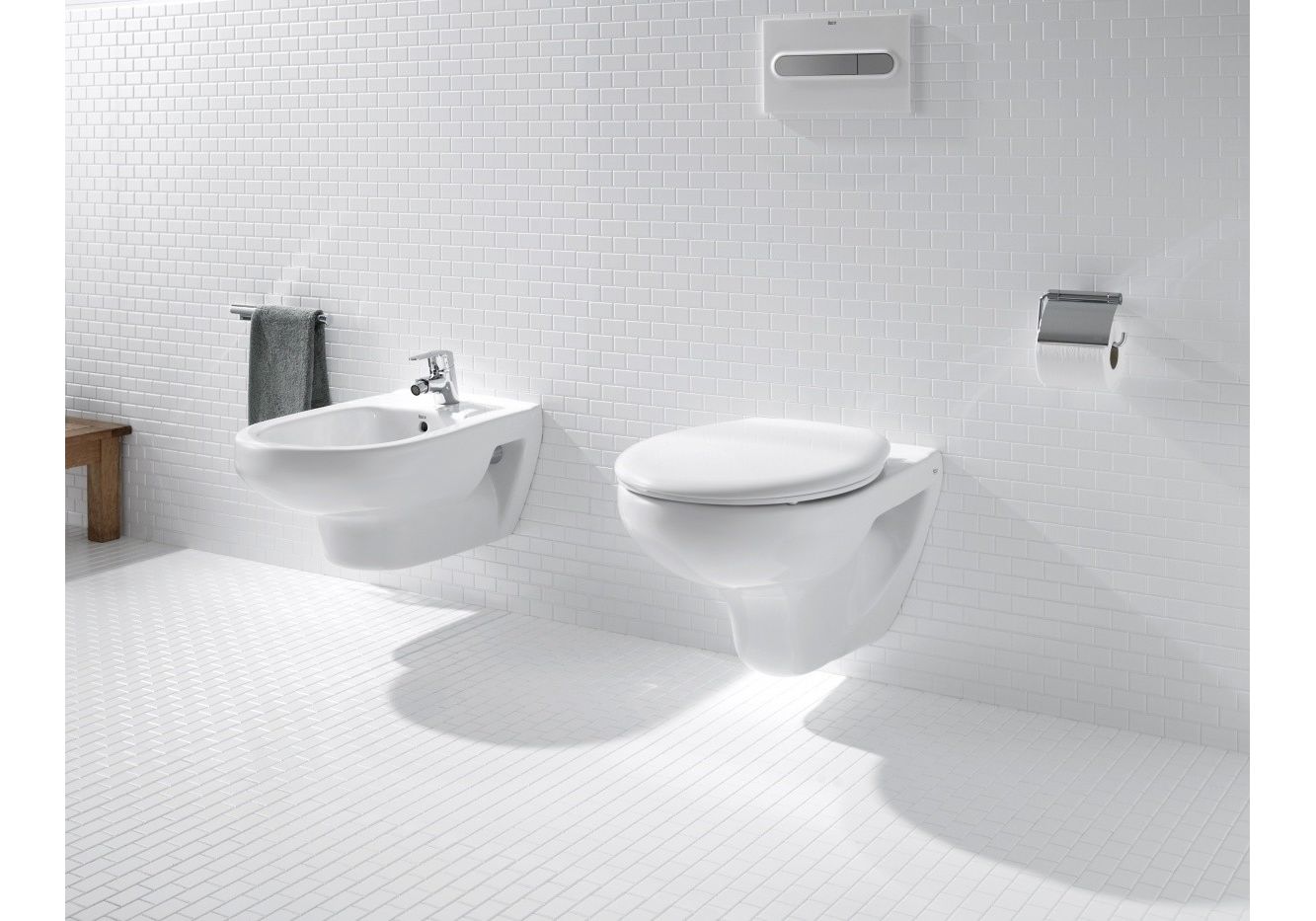 Приобрести биде подвесное roca victoria laura, 7.3553.0.500.s