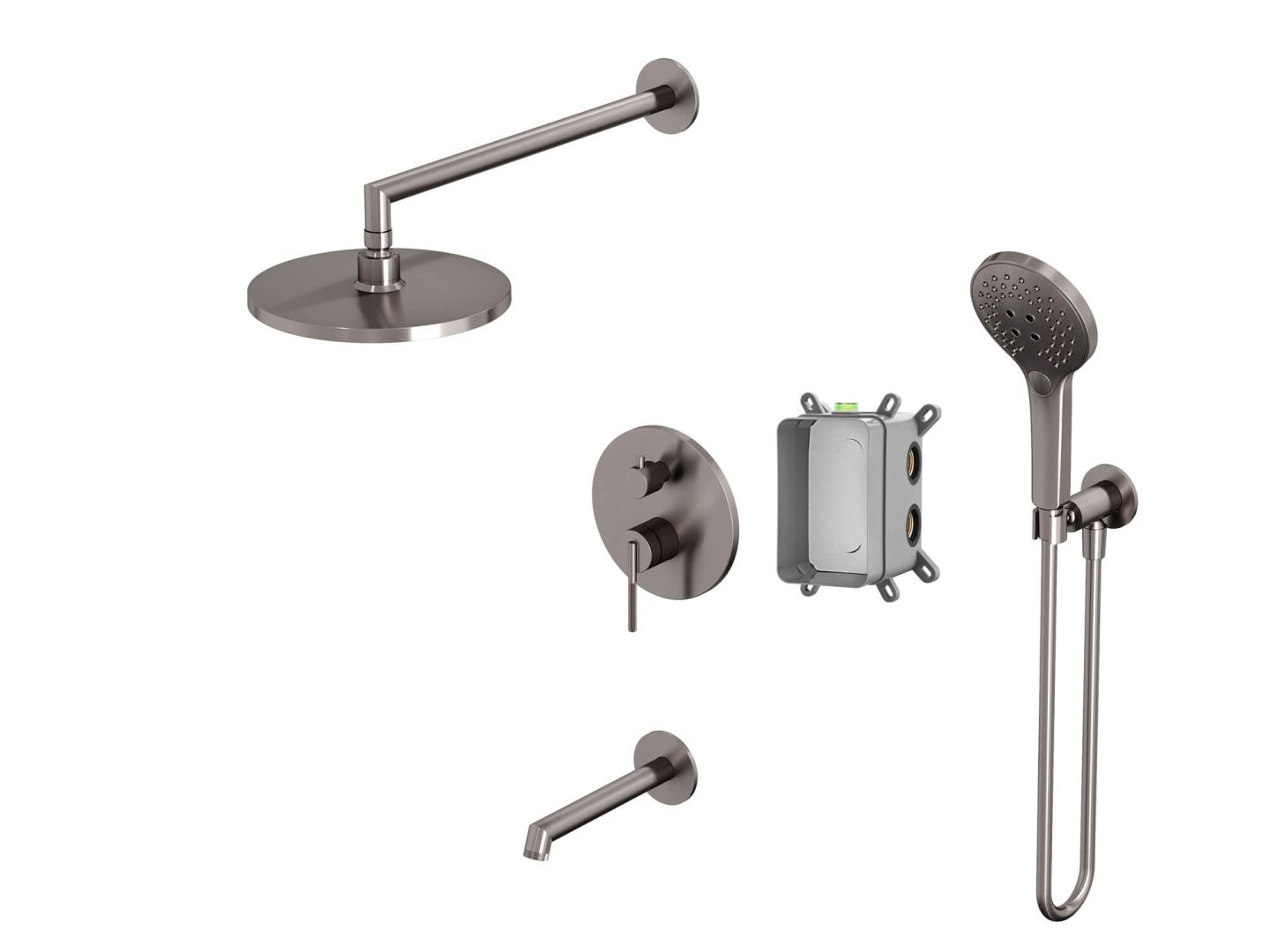 Приобрести hayzburg встраиваемая душевая система, никель hb-4001bn