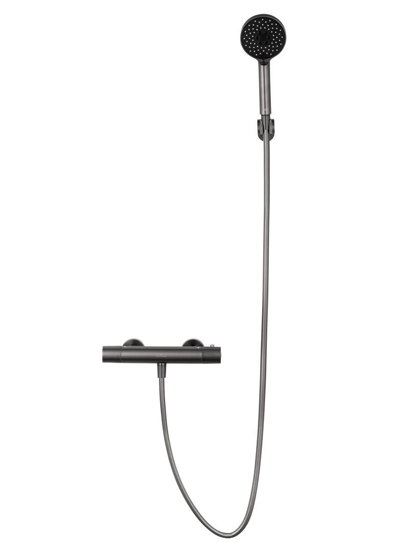 Приобрести смеситель для душа с термостатом wonzon & woghand inn 6, темный графит (ww-b2029-a-bgg)