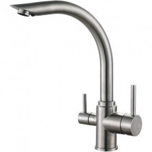 HAIBA Смеситель для кухни 317мм, нержавеющая сталь HB-70304