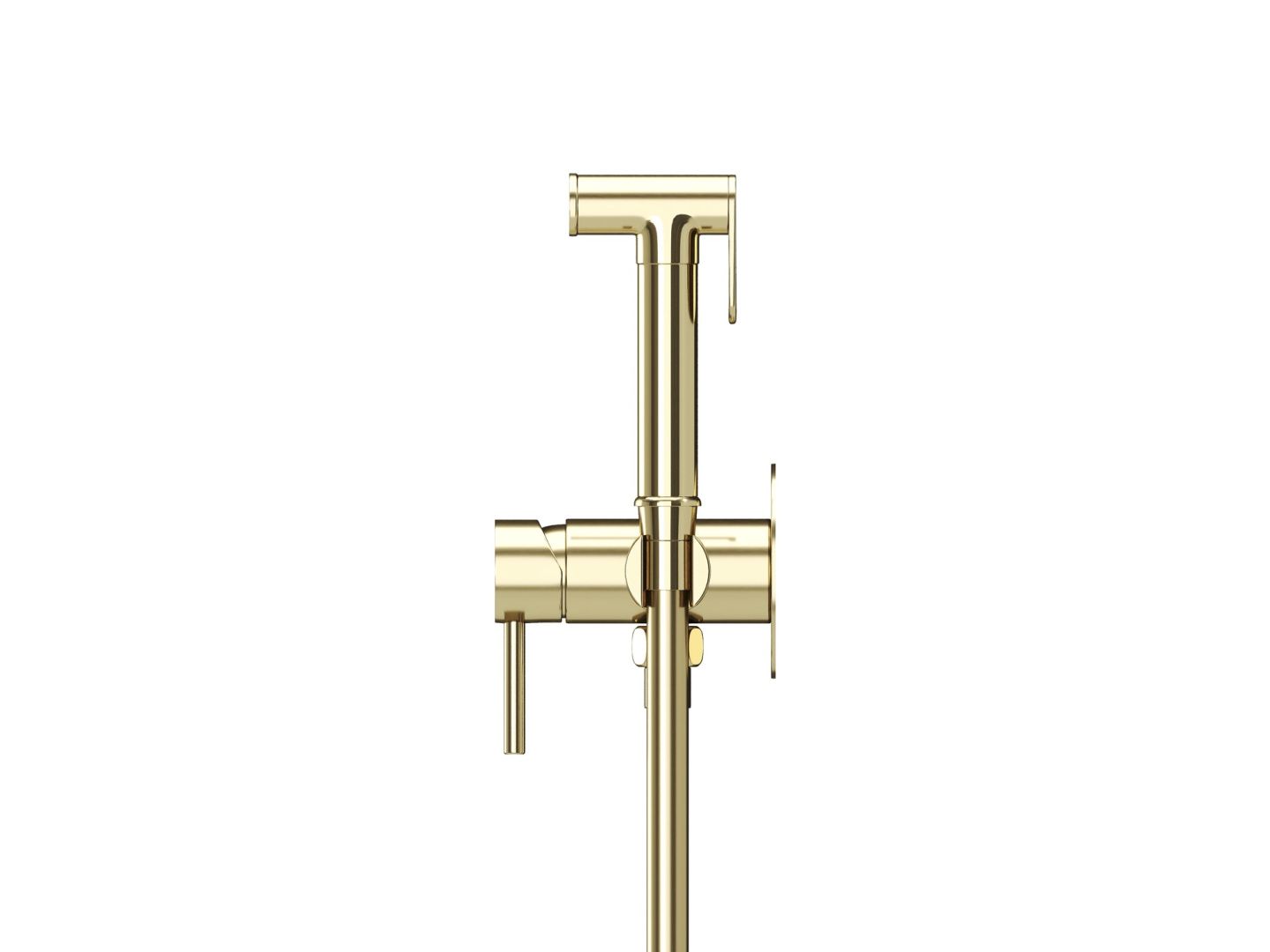 Приобрести hayzburg встраиваемый смеситель с гигиеническим душем, золото hb-2005go