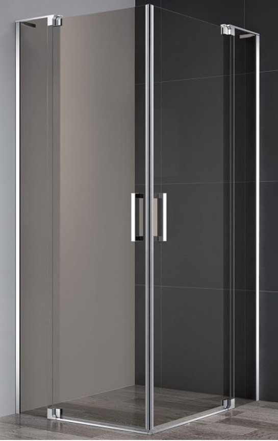 Приобрести cezares душевое ограждение slider 100х110см slider-a-2-100/110-br-cr