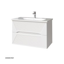 Caprigo Тумба с раковиной подвесная Modo Terza 80 см, белая 35613-SF027