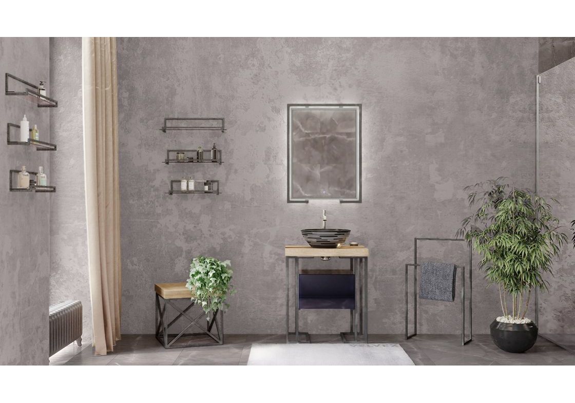 Приобрести зеркало velvex gelou 65 см zkgel.60-21