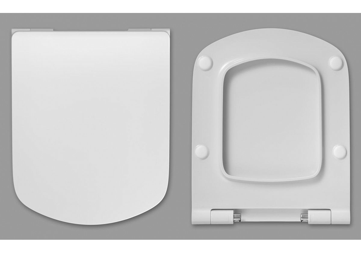 Приобрести сиденье с крышкой для унитаза roca dama senso микролифт z.ru93.0.299.1