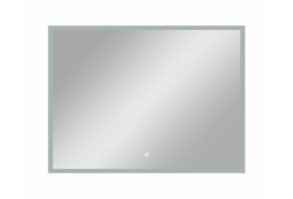 Приобрести continent зеркало с подсветкой sting 80х60 см, серое