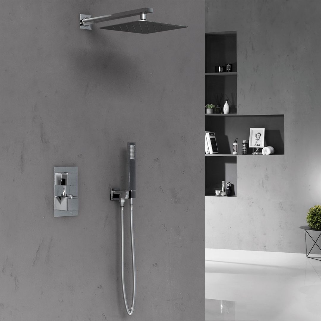 Приобрести vincea встраиваемая душевая система с термостатом, хром vsfw-102tch