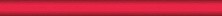 Бордюр настенный Kerama Marazzi Карандаши 100 Карандаш алый 25х2