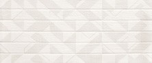 Плитка настенная Gracia Ceramica Bianca white wall 02 250x600 рельефная, белый узор, 1-й сорт 