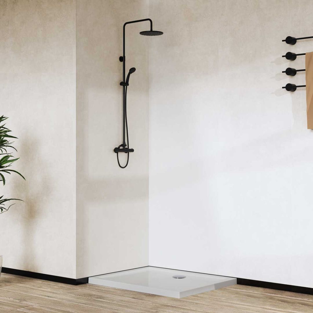 Приобрести vincea душевой поддон 80х120 см, прямоугольный, белый vst-5ar-8012