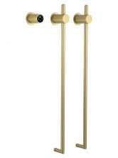 Полотенцесушитель электрический встраиваемый WONZON & WOGHAND LEIPZIG, Брашированное золото (WW-AL3621-BG)