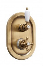 CEZARES Смеситель скрытого монтажа ELITE с термостатом, бронза ELITE-VDIM2-T-02-Bi