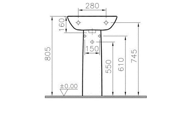 Приобрести пьедестал vitra s20 5529b003-0156