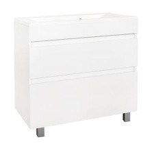 Тумба напольная с раковиной RADO Булут 100 см, белая