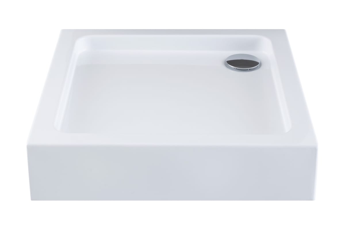 Приобрести aquanet душевой поддон gl180 100x100 см, белый
