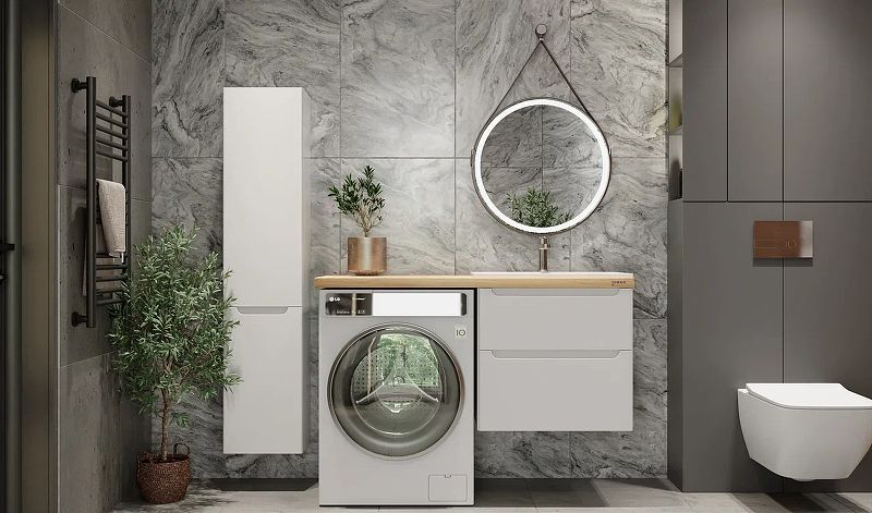 Приобрести jorno зеркало wood 60 см, с подсветкой, датчик движения, кожа