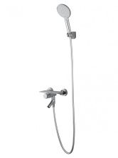 Смеситель для ванны с душем WONZON & WOGHAND CLICK, Хром (WW-FE05L221-CR)