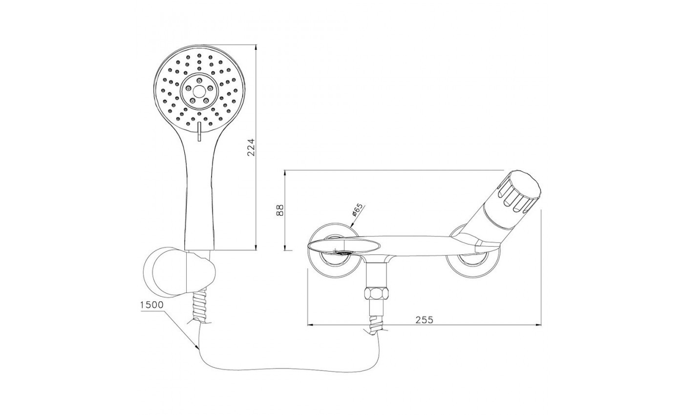 Приобрести lemark смеситель для ванны wing, хром lm5302c