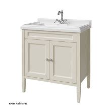 Caprigo Тумба с раковиной ALBION CONCEPT 80 см, белая 34012UV 2