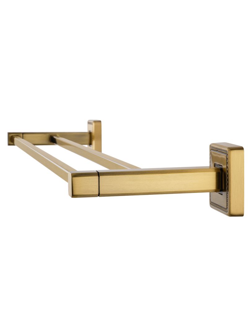 Приобрести полотенцедержатель двойной wonzon & woghand roma, бронза (ww-7211)