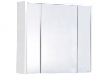 Зеркальный шкаф Roca Ronda 80 см, бетон, белый матовый Z.RU93.0.300.9