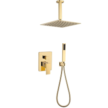 Grocenberg Встраиваемая душевая система, золото GB5089GO-4