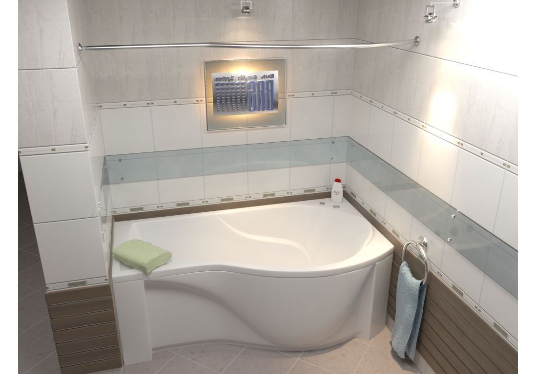 Приобрести bas акриловая ванна капри r 170*80