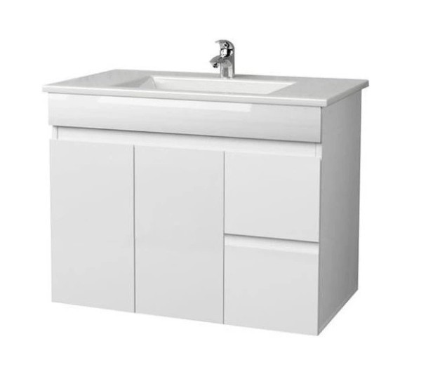 Приобрести mirsant тумба подвесная next 80\1 80 см с раковиной premier-80 ут000020467