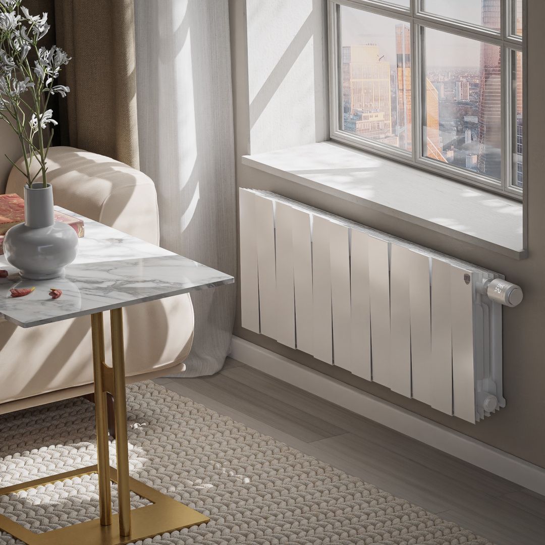 Приобрести royal thermo радиатор биметаллический pianoforte 300 /bianco traffico ( белый ) vdr - 12 секц.