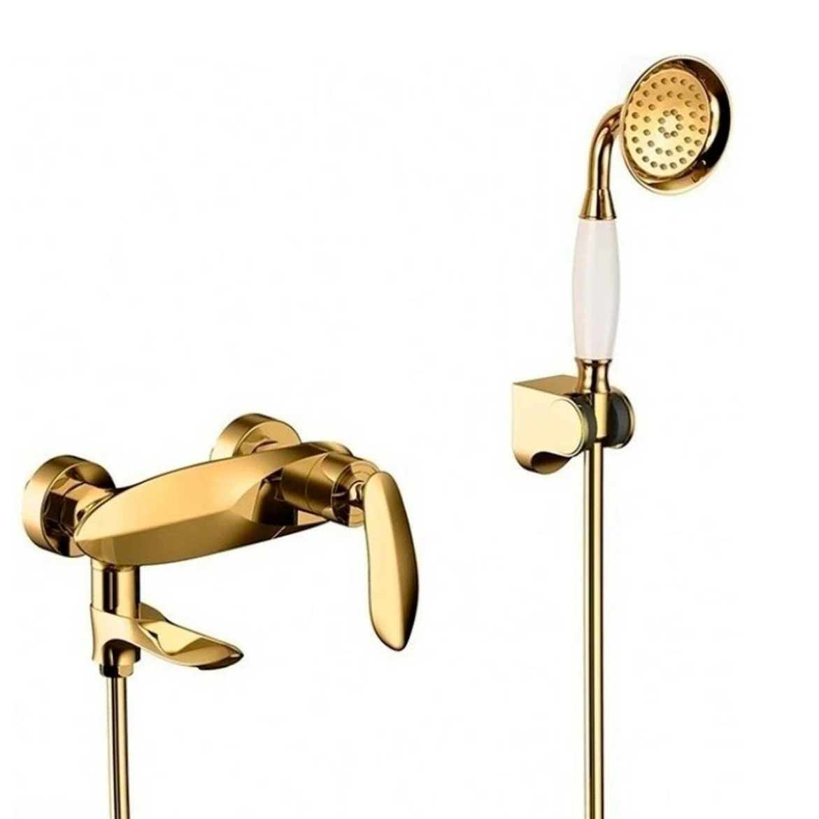 Приобрести grocenberg смеситель для ванны, золото gb8001go