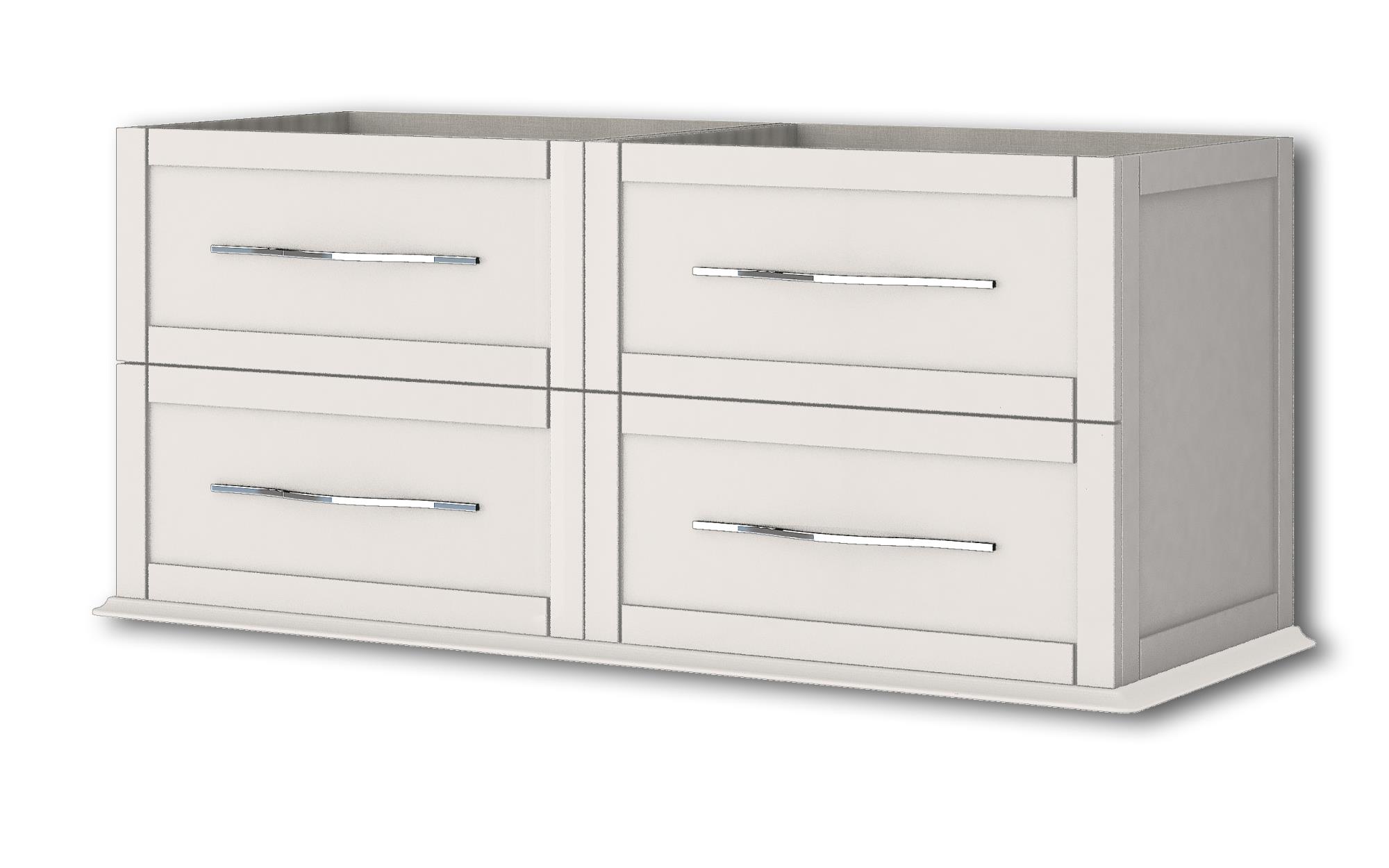 Приобрести cezares тумба подвесная с раковиной на две чаши tiffany 120 см bianco opaco, ,белая матовая 54954